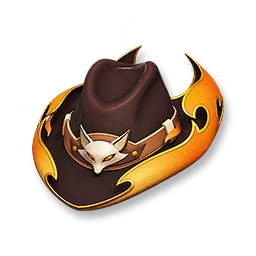 Blazing Cowboy Hat