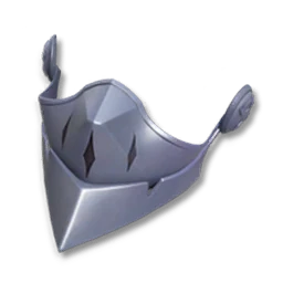 Silver Helm Visor