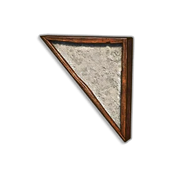 45° INVERTED ROOF SUPPORT WALL