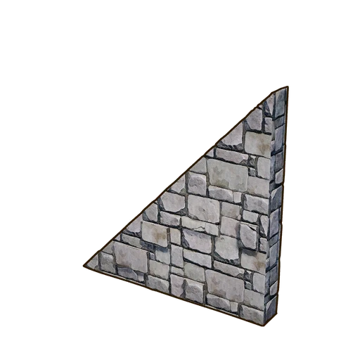 45° ROOF SUPPORT WALL