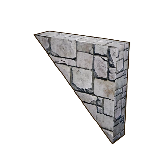 MEDIUM 45° INVERTED ROOF SUPPORT WALL