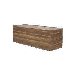 Thick Horizontal Half Beam
