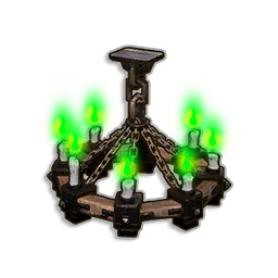 Green Chandelier