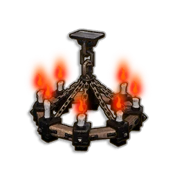 Red Chandelier