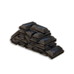 Large Iron Bar Pile