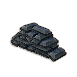Large Silver Bar Pile