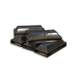 Small Iron Bar Pile