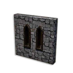 Dual Tall Slit Wall