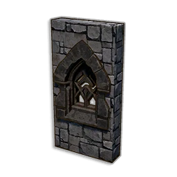 Narrow Arched Window Wall