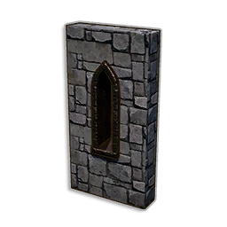 Narrow Tall Slit Wall