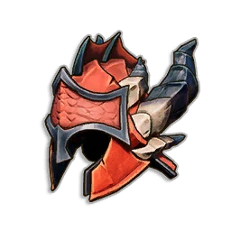 Red Dragonhide Coif