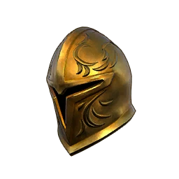 Gilded Paladin Helmet