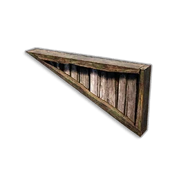 30° INVERTED ROOF SUPPORT WALL