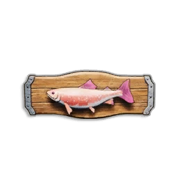 Pristine Salmon Trophy