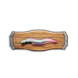 Pristine Undead Eel Trophy