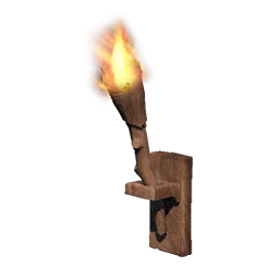 Wall-mounted Torch