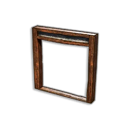 WALL WITH DOUBLE DOOR FRAME