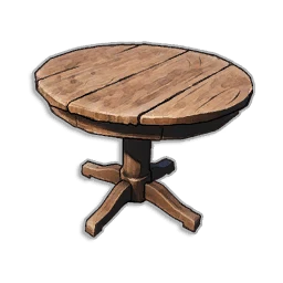 Round Oak Table