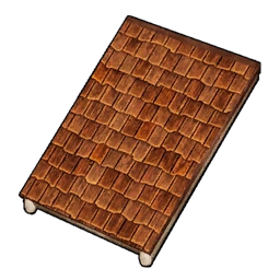 Wooden Slanted Roof