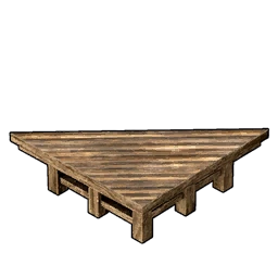 Wooden Triangular Foundation